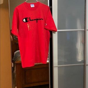Brand new Red champion T-shirt size large